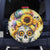 Sunflower Skull Spare Tire Cover She Is Sunshine Mixed With A Little Hurricane - Wonder Print Shop