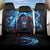 Thunder Skull Back Car Seat Cover I'm Not Anti Social I'm Just Not User Friendly - Wonder Print Shop