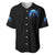 Thunder Skull Baseball Jersey I'm Not Anti Social I'm Just Not User Friendly - Wonder Print Shop