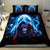 Thunder Skull Bedding Set I'm Not Anti Social I'm Just Not User Friendly - Wonder Print Shop