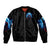 Thunder Skull Sleeve Zip Bomber Jacket I'm Not Anti Social I'm Just Not User Friendly