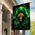 Flame Skull Garden Flag Of Course I'm Going To Hell I'm Just Here To Pick You Up - Wonder Print Shop