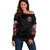 Couple Skull Off Shoulder Sweater From Our Firse Kiss - Wonder Print Shop