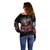 Couple Skull Off Shoulder Sweater From Our Firse Kiss - Wonder Print Shop