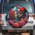 Couple Skull Spare Tire Cover From Our Firse Kiss - Wonder Print Shop