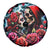 Couple Skull Spare Tire Cover From Our Firse Kiss - Wonder Print Shop