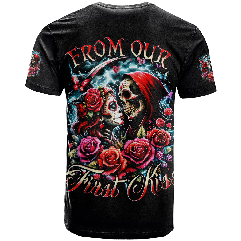 Couple Skull T Shirt From Our Firse Kiss