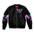 Fairy Skull Bomber Jacket The Good Girl In Me Got Tired Of The Bullshit - Wonder Print Shop