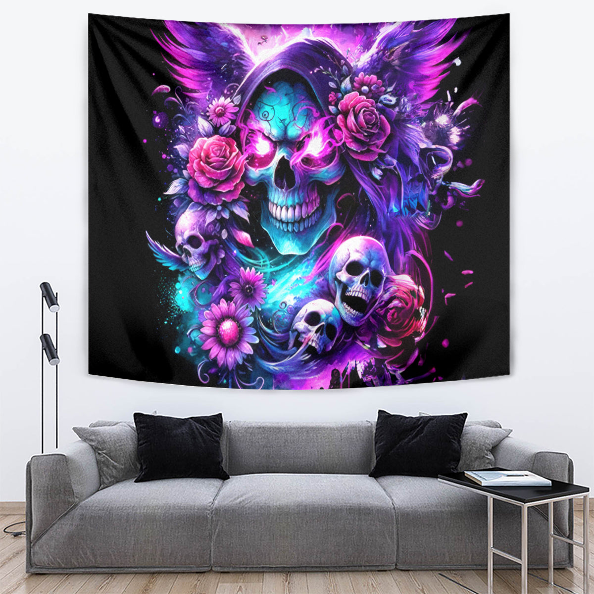 Fairy Skull Tapestry The Good Girl In Me Got Tired Of The Bullshit