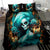 Flame Girl Skull Bedding Set Assuming I Was Like Most Girls Was Your First Mistake - Wonder Print Shop