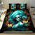 Flame Girl Skull Bedding Set Assuming I Was Like Most Girls Was Your First Mistake - Wonder Print Shop