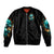 Flame Girl Skull Bomber Jacket Assuming I Was Like Most Girls Was Your First Mistake - Wonder Print Shop