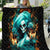 Flame Girl Skull Quilt Assuming I Was Like Most Girls Was Your First Mistake