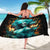 Flame Girl Skull Sarong Assuming I Was Like Most Girls Was Your First Mistake - Wonder Print Shop