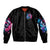 Couple Skull Sleeve Zip Bomber Jacket I Could Be Your Best Friend Or Your Worst Fucking Enemy