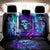 Flame Girl Skull Back Car Seat Cover The Good Girl In Me Got Tired Of The Bullshit - Wonder Print Shop