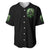 Flame Reaper Skull Baseball Jersey I'm Not Anti Social I'm Just Not User Friendly - Wonder Print Shop