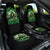 Flame Reaper Skull Car Seat Cover I'm Not Anti Social I'm Just Not User Friendly - Wonder Print Shop