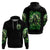 Flame Reaper Skull Zip Hoodie I'm Not Anti Social I'm Just Not User Friendly - Wonder Print Shop