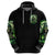 Flame Reaper Skull Zip Hoodie I'm Not Anti Social I'm Just Not User Friendly - Wonder Print Shop