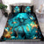 Witch Skull Bedding Set She Whispered Back Iam The Storm - Wonder Print Shop