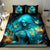 Witch Skull Bedding Set She Whispered Back Iam The Storm - Wonder Print Shop