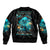 Witch Skull Bomber Jacket She Whispered Back Iam The Storm - Wonder Print Shop