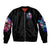 Rose Skull Bomber Jacket Assuming I Was Like Most Girls Was Your First Mistake - Wonder Print Shop