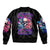 Rose Skull Bomber Jacket Assuming I Was Like Most Girls Was Your First Mistake - Wonder Print Shop