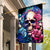 Rose Skull Garden Flag Assuming I Was Like Most Girls Was Your First Mistake - Wonder Print Shop