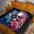 Rose Skull Quilt Assuming I Was Like Most Girls Was Your First Mistake