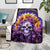 Sunflower Skull Blanket She Is Sunshine Mixed With A Little Hurricane