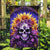 Sunflower Skull Garden Flag She Is Sunshine Mixed With A Little Hurricane - Wonder Print Shop