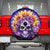 Sunflower Skull Spare Tire Cover She Is Sunshine Mixed With A Little Hurricane - Wonder Print Shop