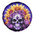 Sunflower Skull Spare Tire Cover She Is Sunshine Mixed With A Little Hurricane - Wonder Print Shop