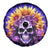 Sunflower Skull Spare Tire Cover She Is Sunshine Mixed With A Little Hurricane - Wonder Print Shop