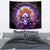 Sunflower Skull Tapestry She Is Sunshine Mixed With A Little Hurricane