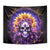 Sunflower Skull Tapestry She Is Sunshine Mixed With A Little Hurricane