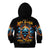 Flame Skull Kid Hoodie When I Was Born The Devil Said Ohh Shit Competition - Wonder Print Shop