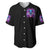 Thunder Skull Baseball Jersey Love Me Like My Demons Do - Wonder Print Shop