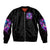 Thunder Skull Bomber Jacket Love Me Like My Demons Do - Wonder Print Shop