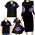 Thunder Skull Family Matching Long Sleeve Bodycon Dress and Hawaiian Shirt Love Me Like My Demons Do - Wonder Print Shop