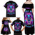 Thunder Skull Family Matching Off Shoulder Maxi Dress and Hawaiian Shirt Love Me Like My Demons Do - Wonder Print Shop