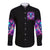 Thunder Skull Long Sleeve Button Shirt Love Me Like My Demons Do - Wonder Print Shop