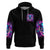 Thunder Skull Zip Hoodie Love Me Like My Demons Do - Wonder Print Shop