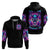 Thunder Skull Zip Hoodie Love Me Like My Demons Do - Wonder Print Shop