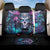 Rose Skull Back Car Seat Cover I'm Never Alone My Demons Are With Me 24/7 - Wonder Print Shop