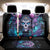 Rose Skull Back Car Seat Cover I'm Never Alone My Demons Are With Me 24/7 - Wonder Print Shop