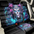 Rose Skull Back Car Seat Cover I'm Never Alone My Demons Are With Me 24/7 - Wonder Print Shop