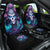 Rose Skull Car Seat Cover I'm Never Alone My Demons Are With Me 24/7 - Wonder Print Shop